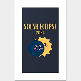 Solar eclipse 2024 Posters and Art